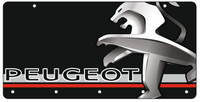 Chaveiro em Acrílico com Peugeot