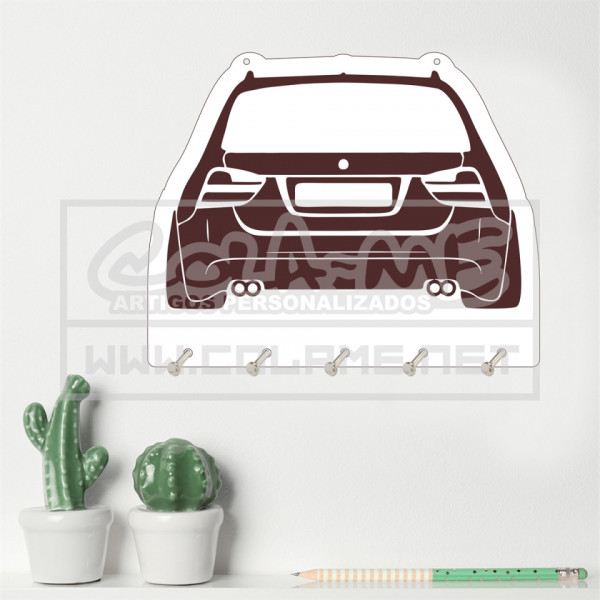 Chaveiro em MDF - BM E90 Touring