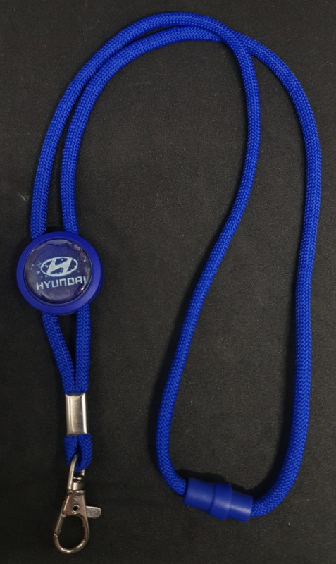 Fita Porta Chaves (lanyard) de Pescoço Ajustável para Hyundai