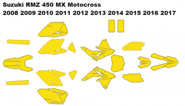 Honda CR 125 250 MX Motocross 2000 2001 Graphics Template