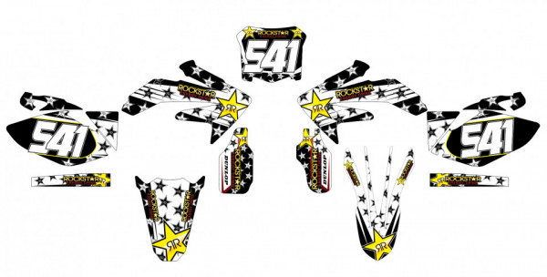 Kit Autocolantes Para HONDA CRF 250 04-09