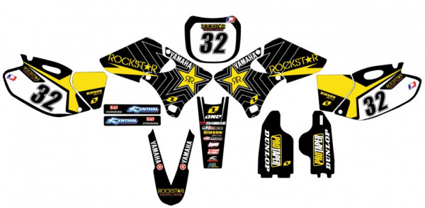 Kit Autocolantes Para Yamaha YZF  250 / 400 / 426 98-02