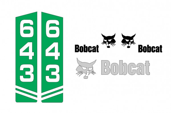 Kit de Autocolantes para BobCat 643