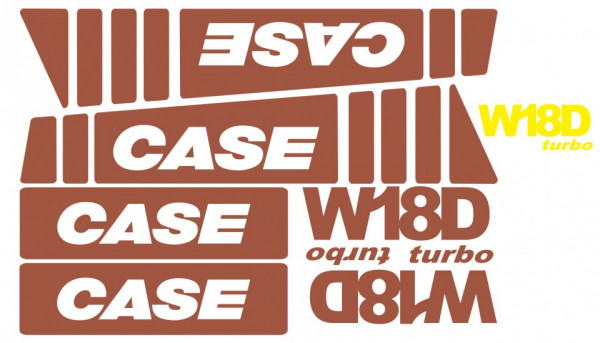 Kit de Autocolantes para CASE W18D