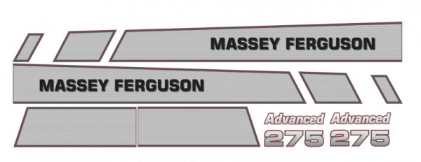 Kit de Autocolantes para Massey Ferguson 275