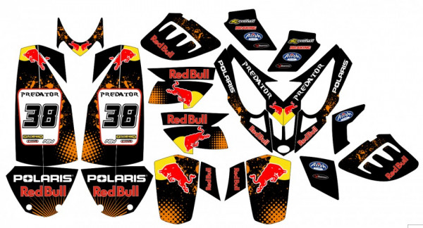 Kit de autocolantes para Polaris Predator 500