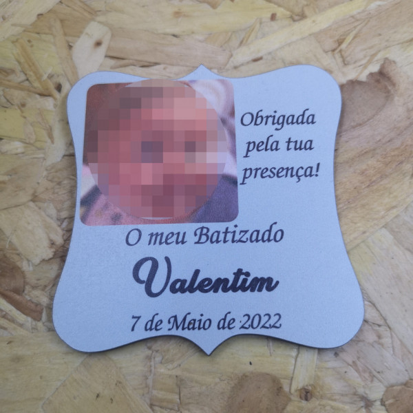 Lembrança em MDF - Com foto - Personalizada