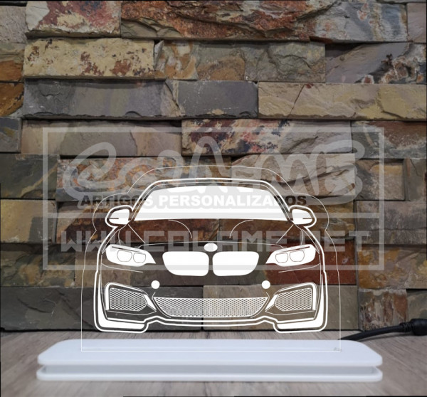 Moldura / Candeeiro com luz de presença - BM F22 Serie 2