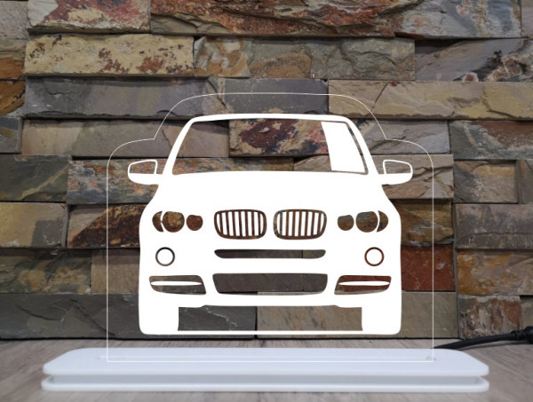 Moldura / Candeeiro com luz de presença - BMW X5 E53