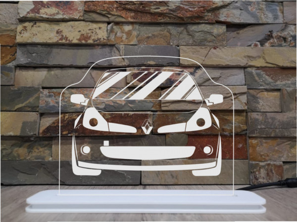 Moldura / Candeeiro com luz de presença - Renault Clio 3