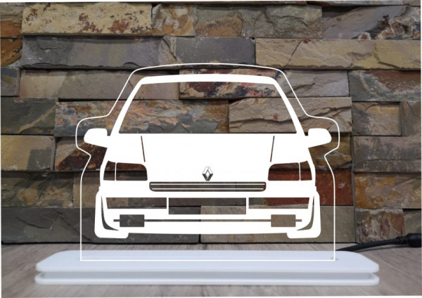 Moldura / Candeeiro com luz de presença - Renault Clio mk1 Fase1