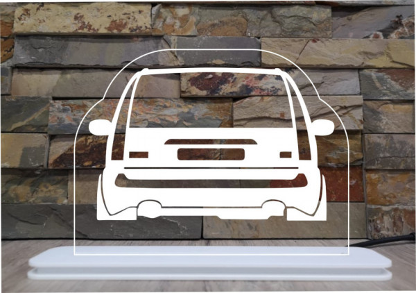 Moldura / Candeeiro com luz de presença - Volvo V70