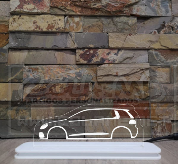 Moldura / Candeeiro com luz de presença - VW Golf Mk6 R