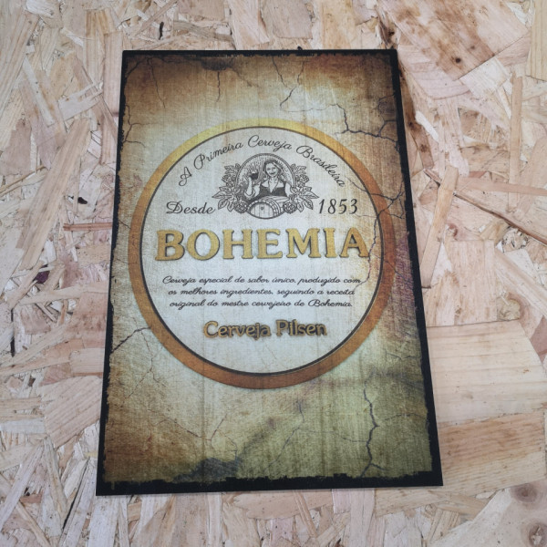 Placa Decorativa em PVC - Bohemia