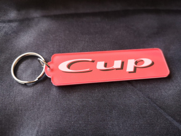 Porta chaves em acrílico - CUP