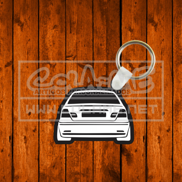 Porta chaves em acrílico preto - BM E46 Coupe