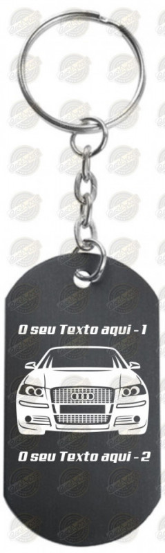 Porta Chaves em alumínio - Aud. A3 8P
