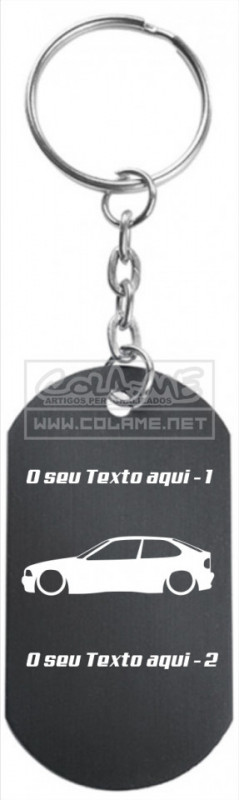 Porta Chaves em alumínio - BM E36 Compact -LADO