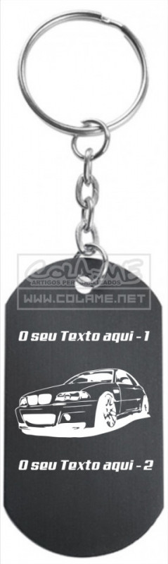 Porta Chaves em alumínio - BM E46