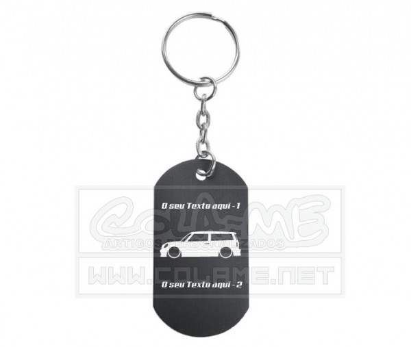 Porta Chaves em alumínio - Mini Clubman R55