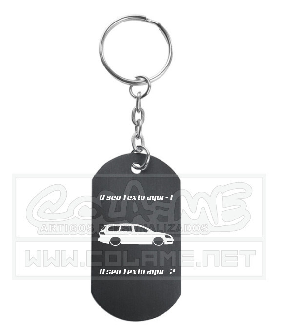 Porta Chaves em alumínio - VW Passat B7