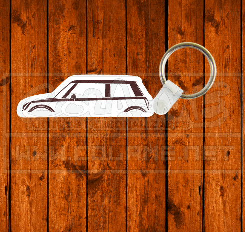 Porta chaves em MDF - Mini Cooper R50