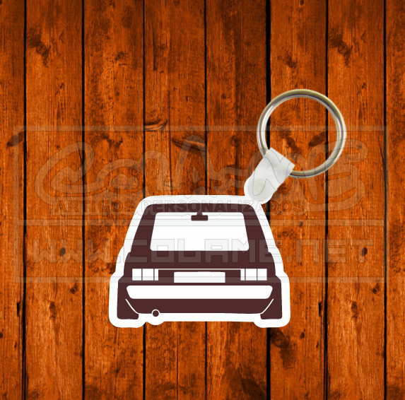Porta chaves em MDF - VW Golf Mk1