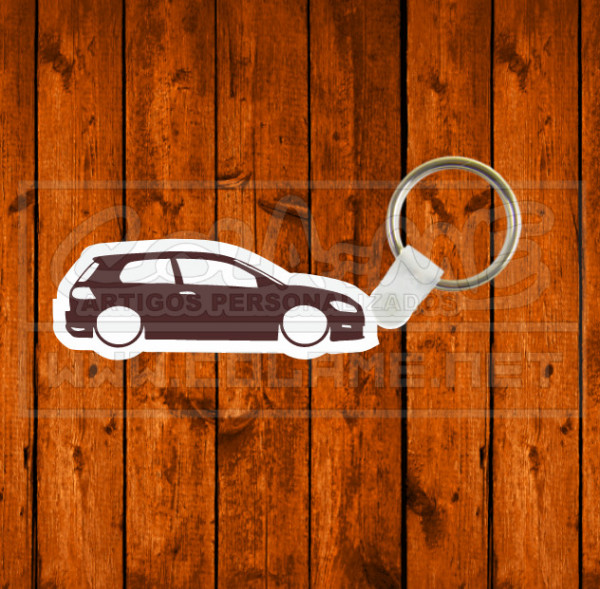 Porta chaves em MDF - VW Mk6