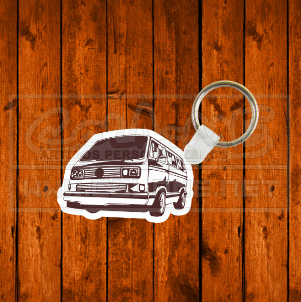 Porta chaves em MDF - VW T3