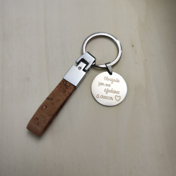 Porta chaves - Obrigado por me ajudares a crescer