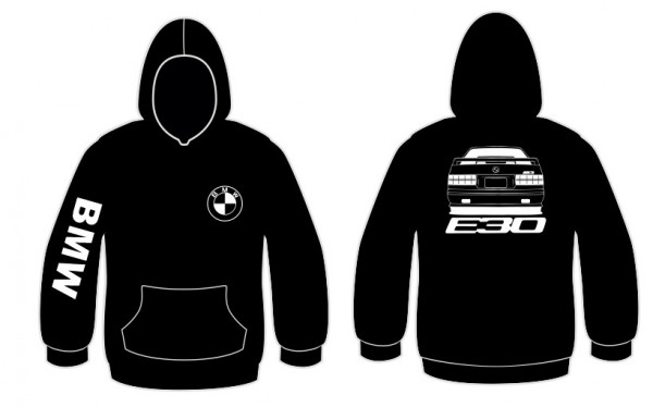 Sweatshirt com capuz BMW e30 m3 Traseira