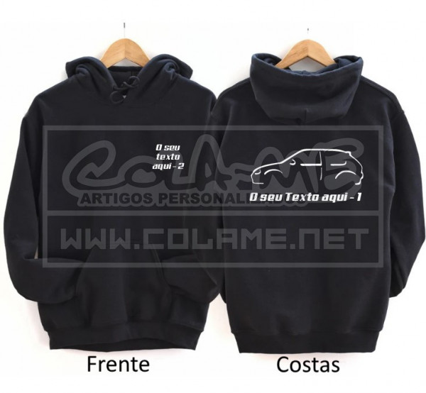 Sweatshirt com Capuz - Citroen Saxo - Lateral
