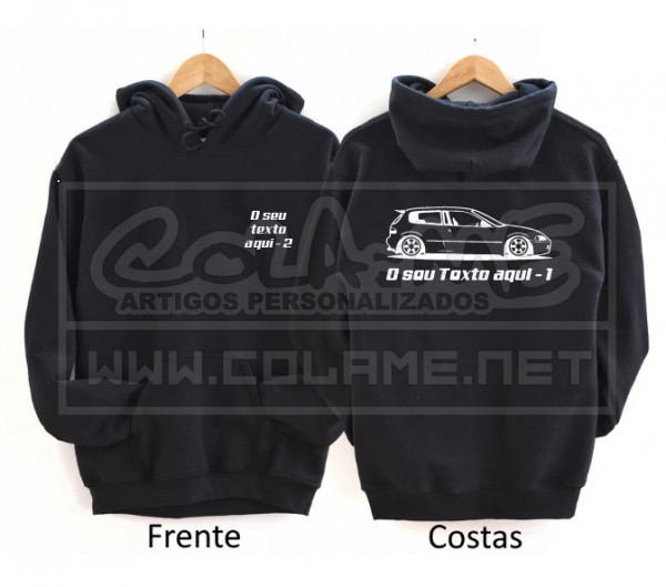 Sweatshirt com Capuz - Honda Civic EG 6