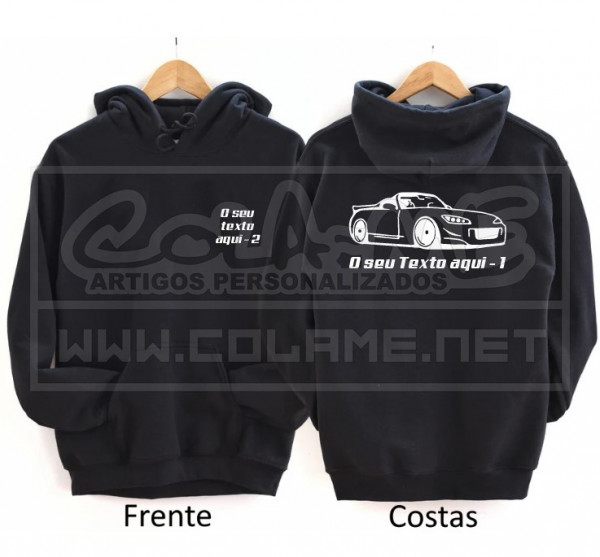 Sweatshirt com Capuz - Honda S2000 Cabrio