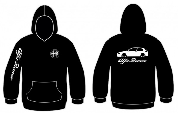 Sweatshirt com capuz para Alfa Romeo 147