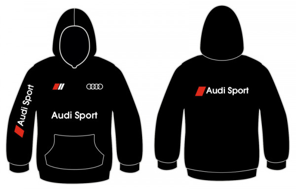 Sweatshirt com capuz para Audi Sport