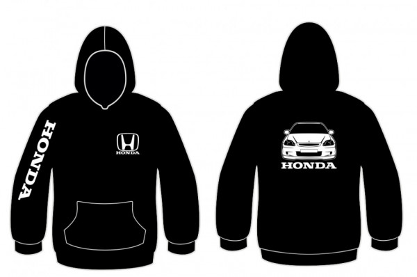 Sweatshirt com capuz para Honda Civic EK