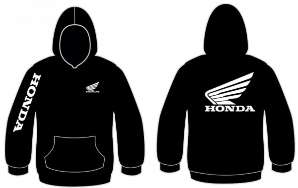 Sweatshirt com capuz para Honda