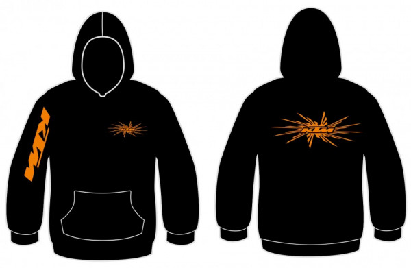 Sweatshirt com capuz para KTM