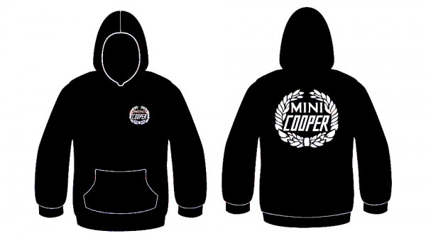 Sweatshirt com capuz para Mini Cooper