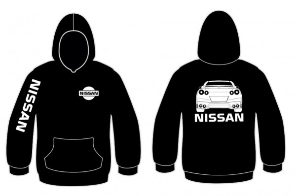 Sweatshirt com capuz para Nissan GTR R35