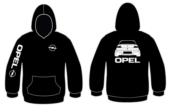 Sweatshirt com capuz para Opel Tigra