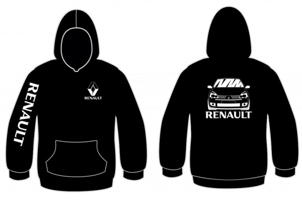 Sweatshirt com capuz para Renault Clio 2