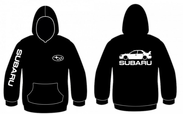 Sweatshirt com capuz para Subaru impreza WRX STi 1