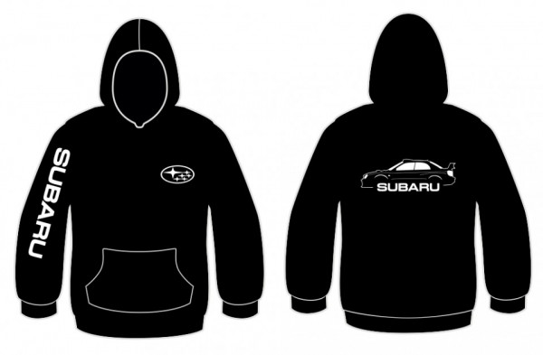 Sweatshirt com capuz para Subaru Impreza