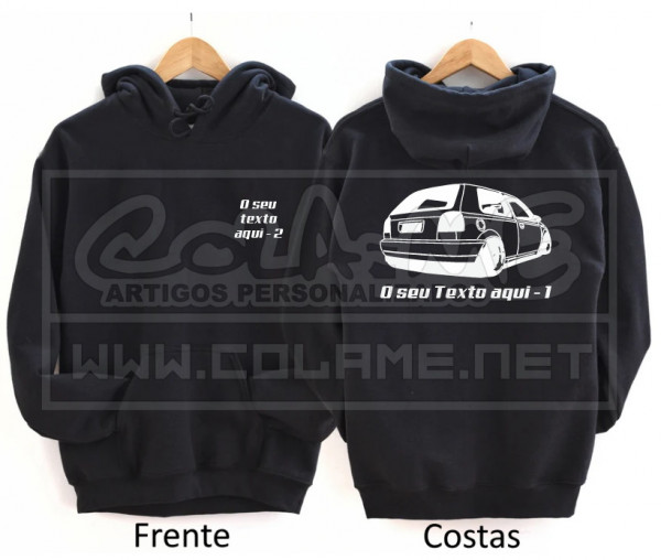 Sweatshirt com Capuz - VW Golf Mk3 - Lateral