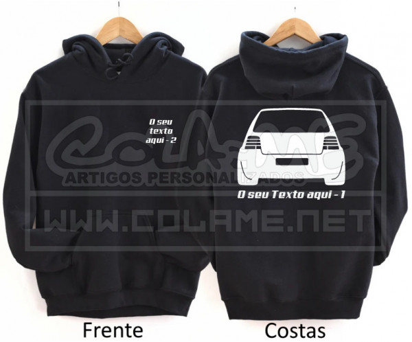 Sweatshirt com Capuz - VW Golf Mk4 - Traseira