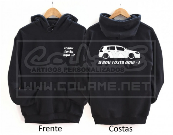 Sweatshirt com Capuz - VW Golf Mk6 - 5 Portas