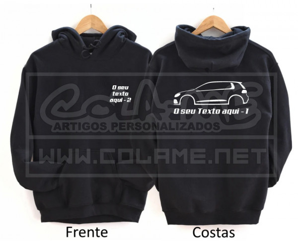 Sweatshirt com Capuz - VW Golf Mk6 R