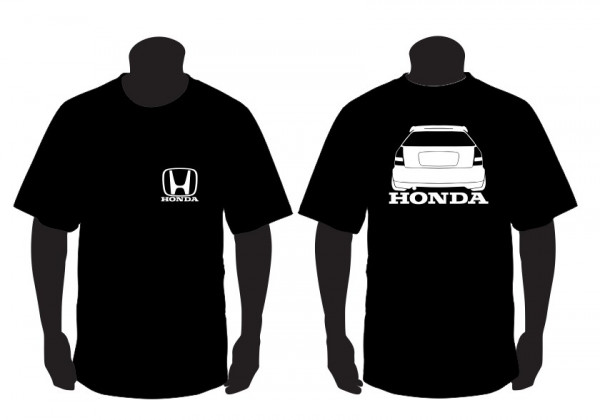 T-shirt para Honda Civic EK Traseira